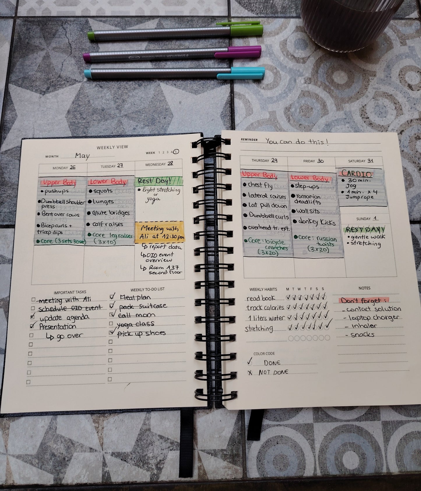 The Biannual Planner